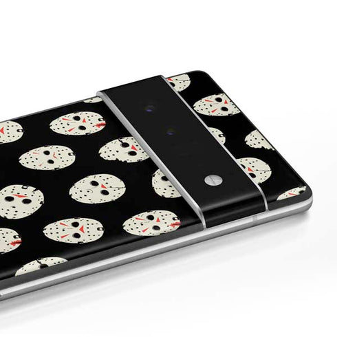 Warner Bros Friday the 13th Jason Voorhees Pattern Google Pixel 6 Skin